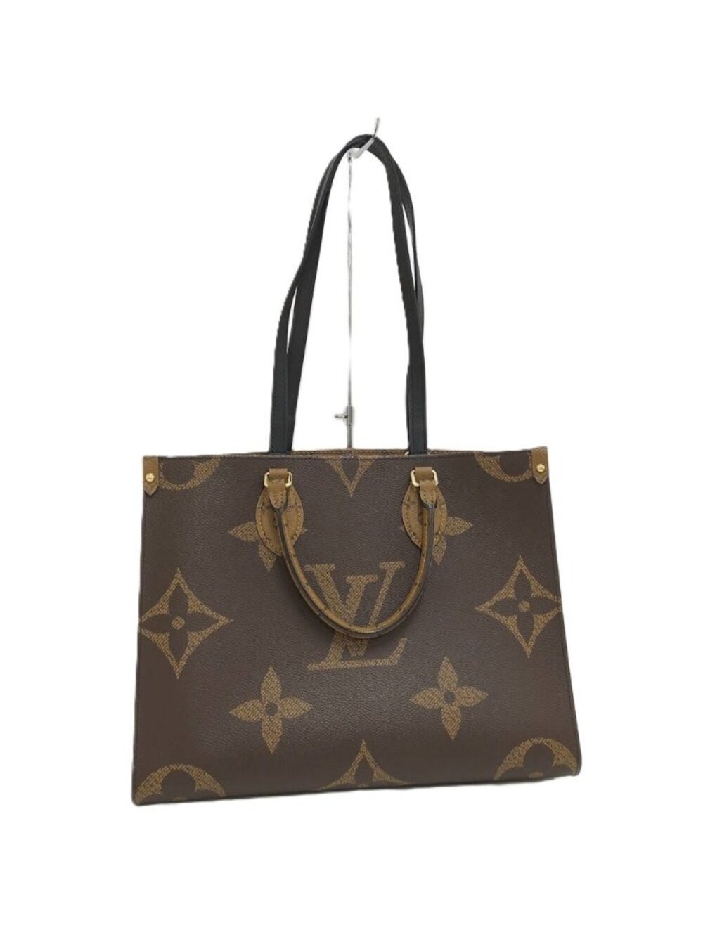 Louis Vuitton On The Go MM 2-Way Shoulder Bag Monogram Reverse